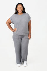 Weekend Ease Cotton Slub Lounge Set (CTCP-3462)