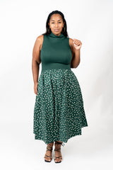 The Social Hour Polka Dot Midi Dress