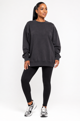 Cozy Comfort Fleece Tunic Sweatshirt (OT-4386)