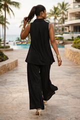 2-Piece Tank + Relaxed Pants Resort Wear Set