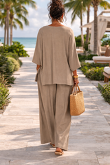 2-Piece Linen Summer Set