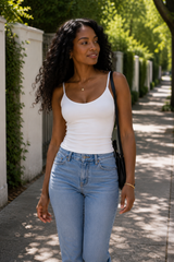 Double Layered V-Neck Cami