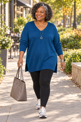 Front Seam Sweater