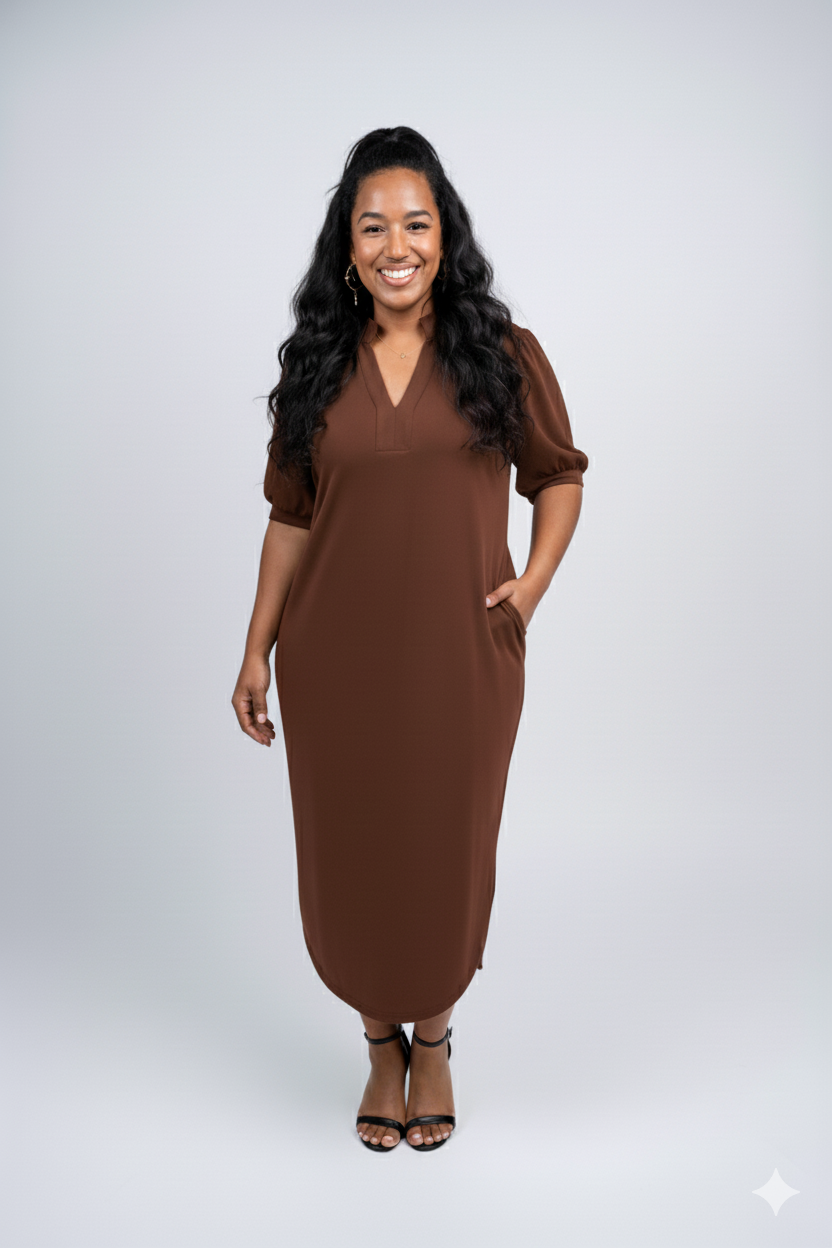 The Effortless Ease Midi Dress