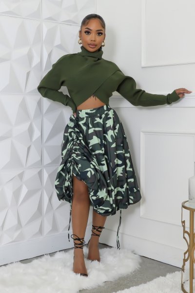 Breaking Ground Camo Skirt