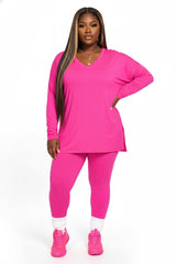 Fall Vibes V-neck (Some Colors/Sizes Pre order.Ship 12/8)