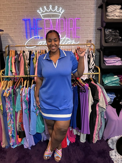 Polo Style Mini Dress