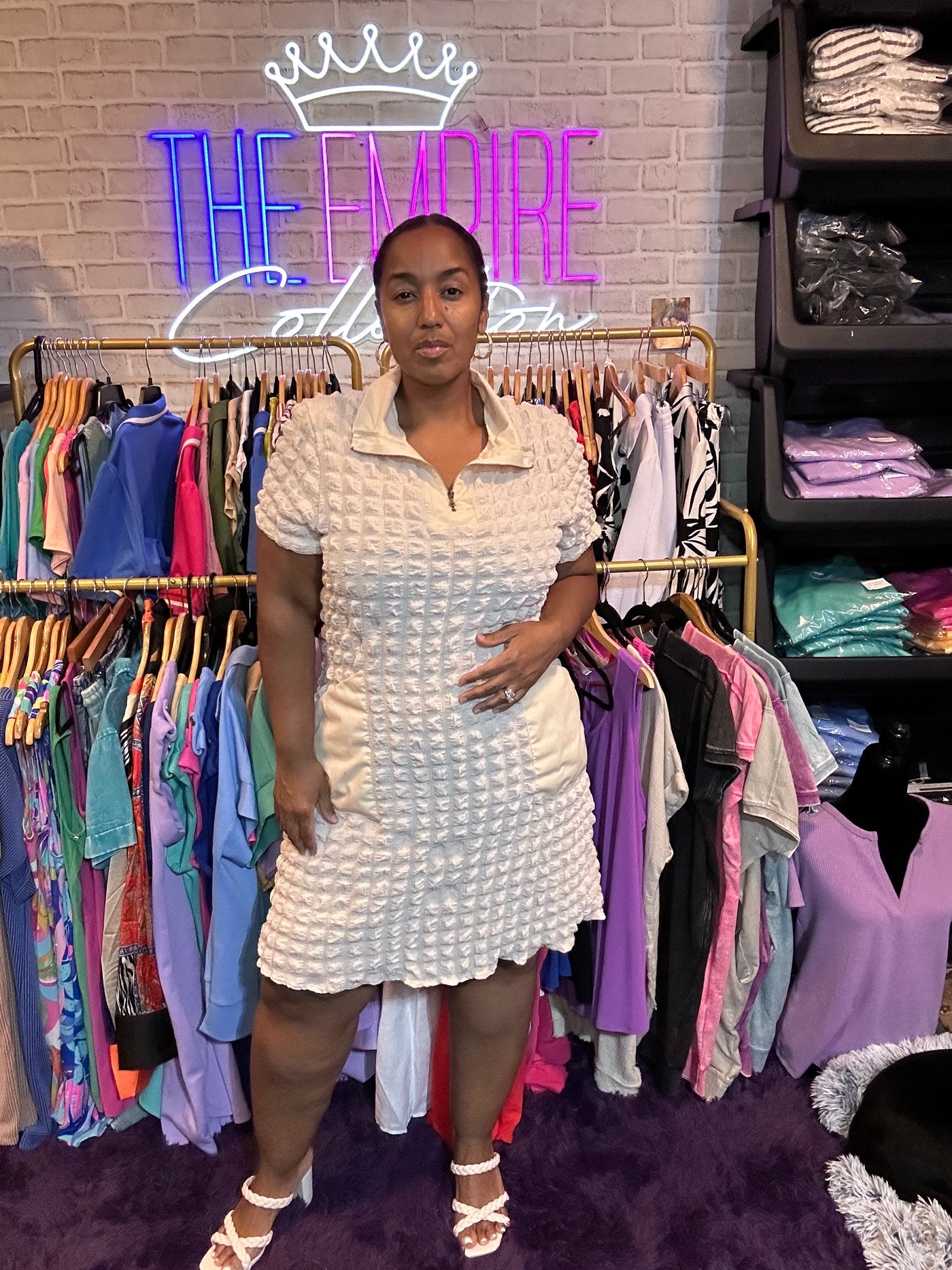 Bubble Polo Dress