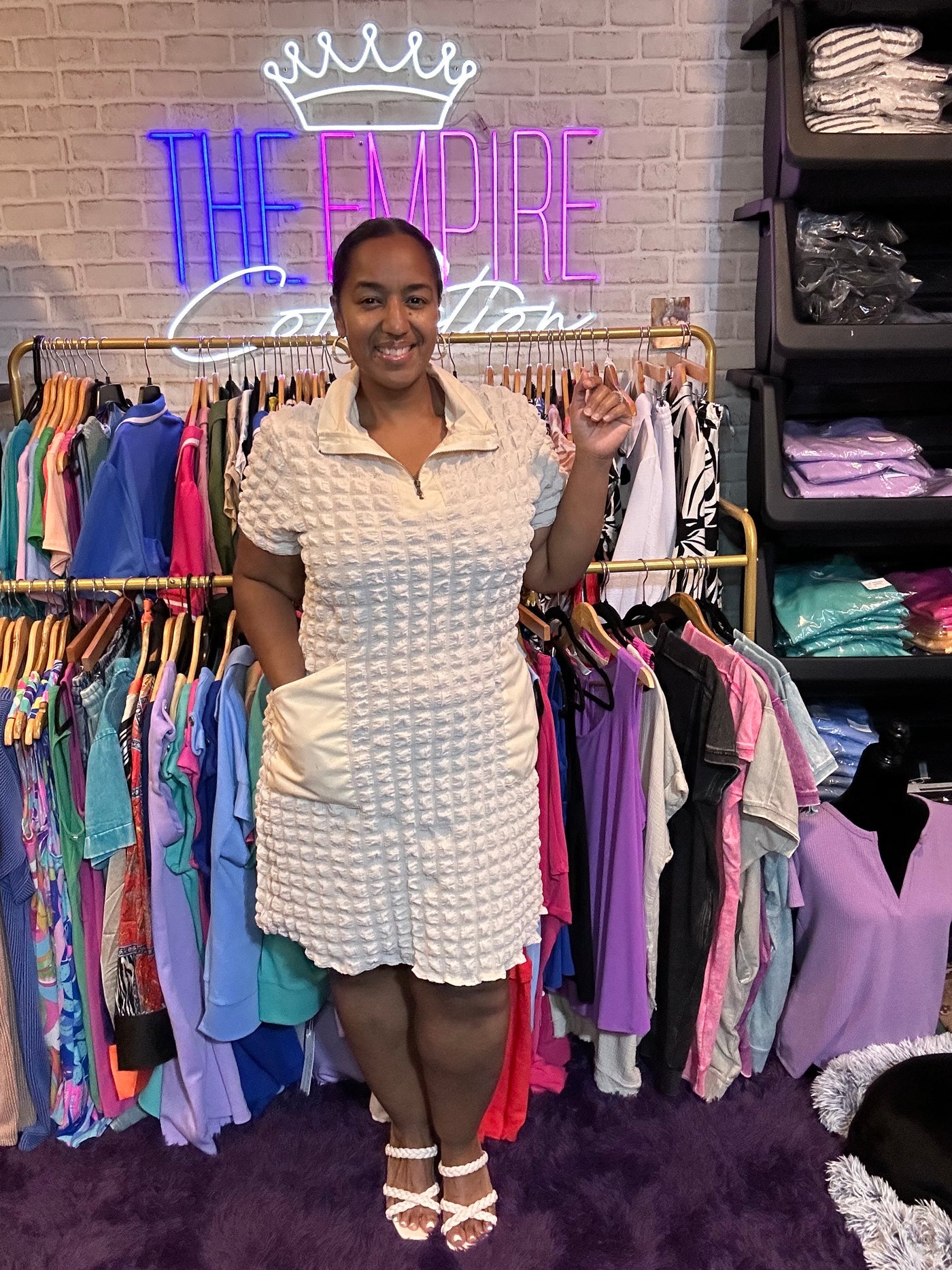 Bubble Polo Dress
