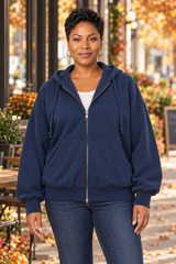 On The Go Fleece Zip-Up Hoodie