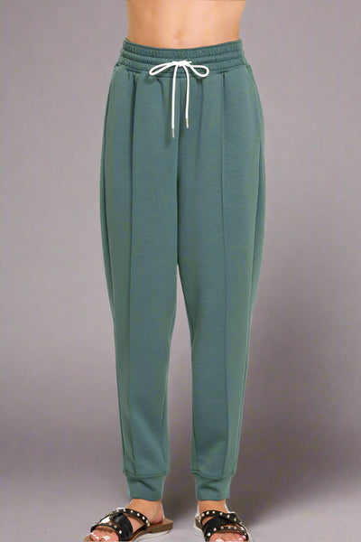 Plus Scuba Pullover Jogger Set
