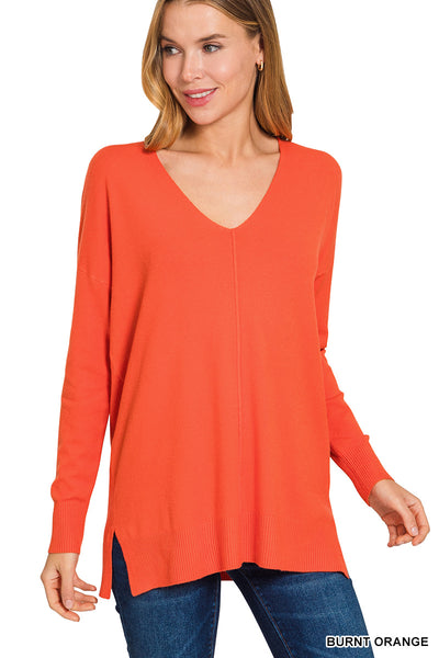 Front Seam Sweater