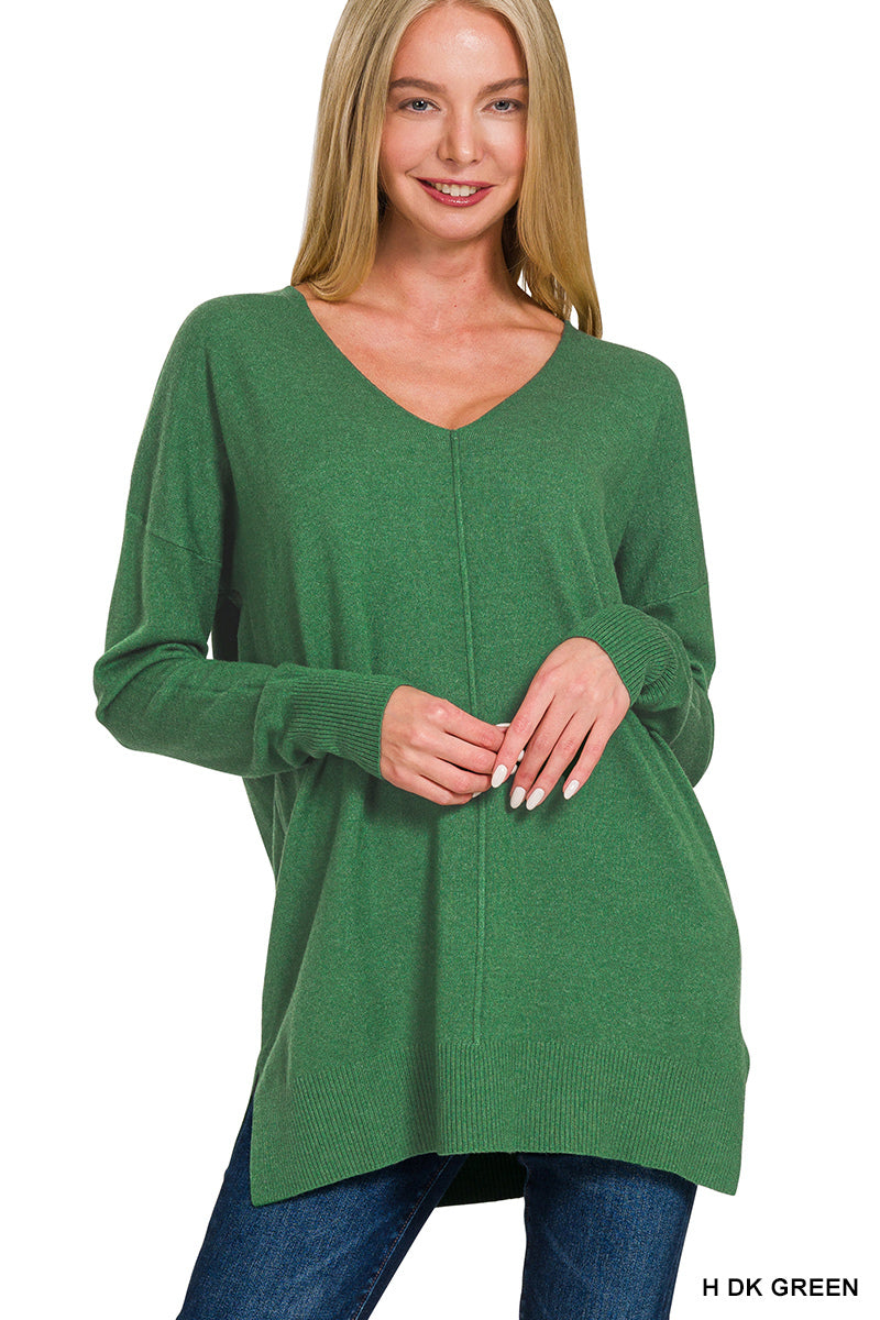Front Seam Sweater