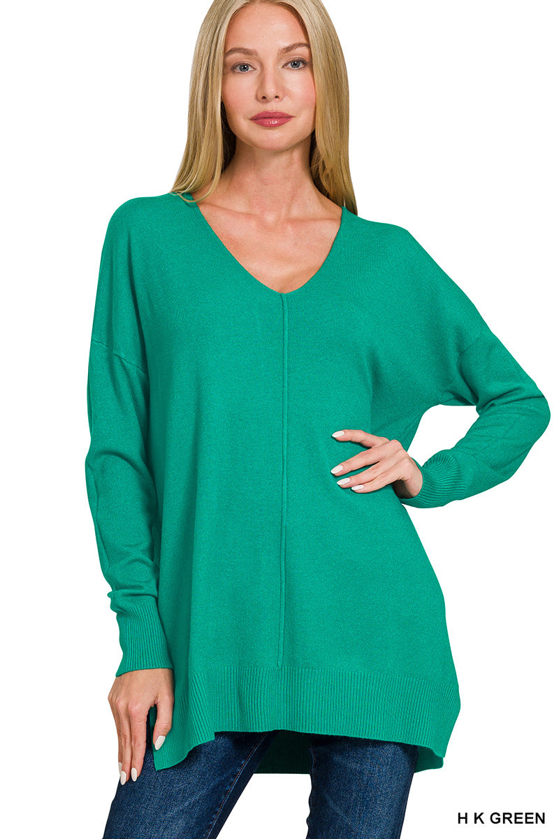 Front Seam Sweater