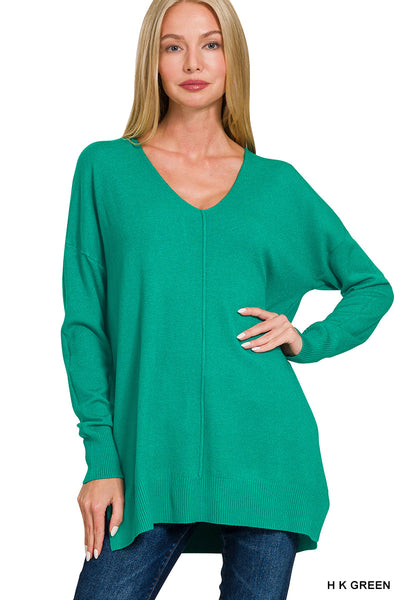 Front Seam Sweater