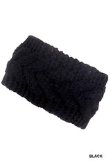 Cable Knit Headband Warmer