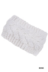 Cable Knit Headband Warmer