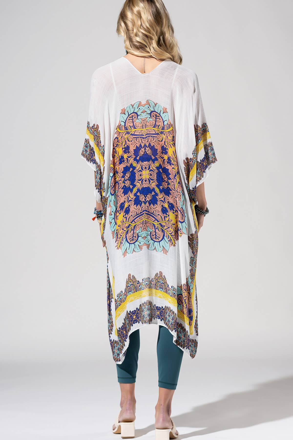 White Mandala Kimono