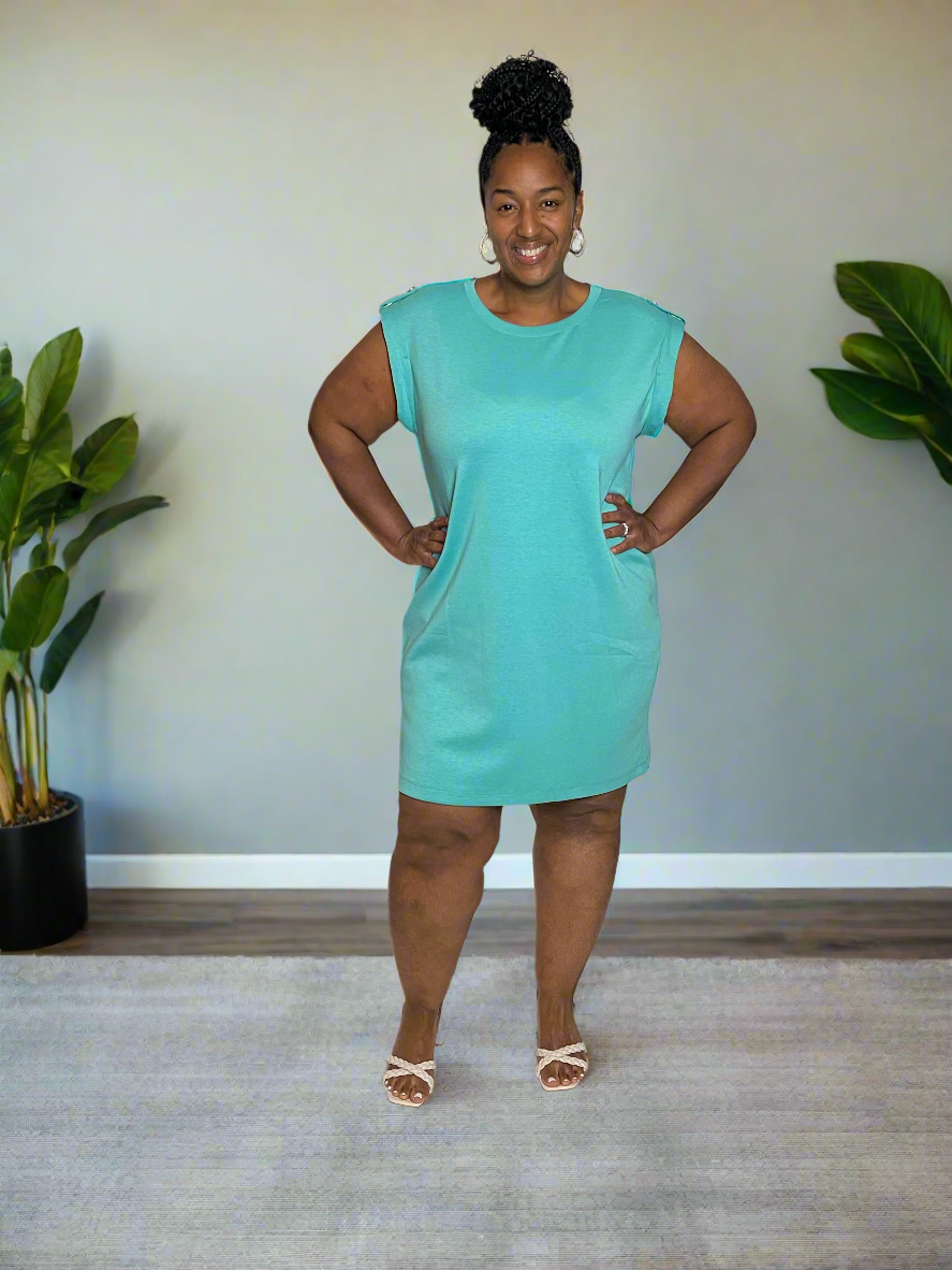 Retreat Cap Sleeve Dress