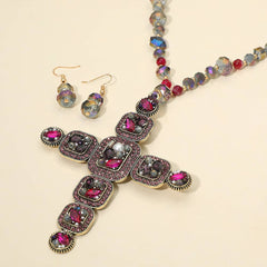 Crossroads Statement Necklace Set.