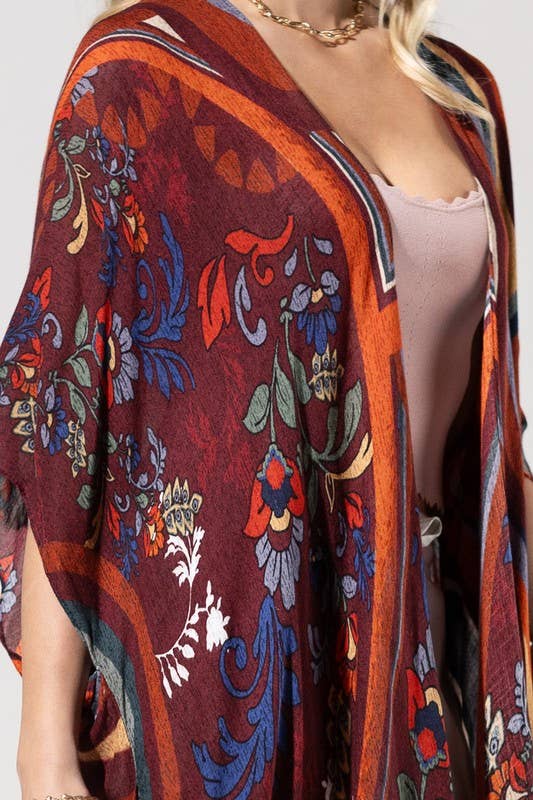 Pointillism Kimono