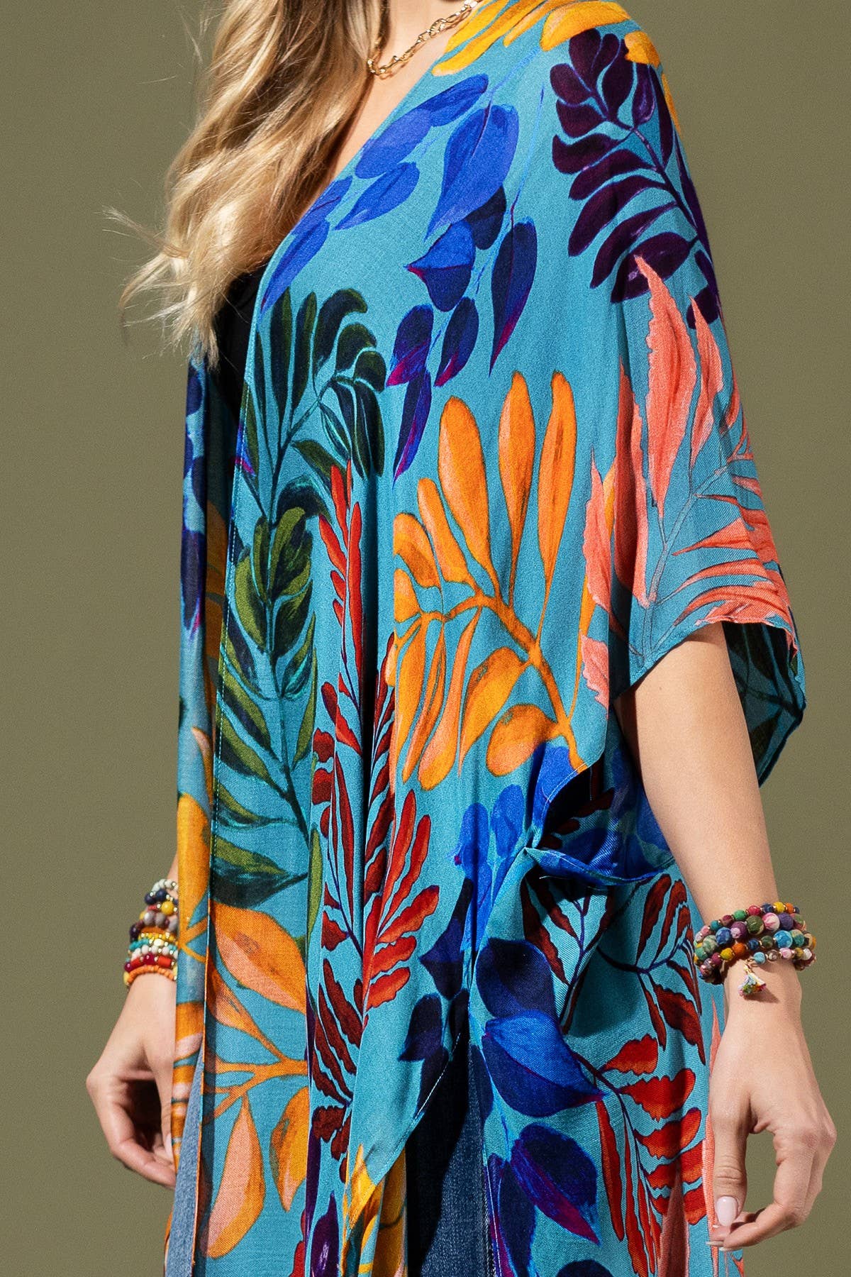 Sea Blue Kimono