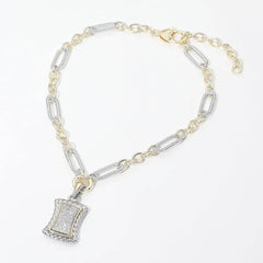 Modern Grace Crystal Necklace