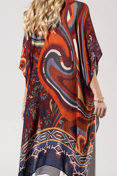 Pointillism Kimono