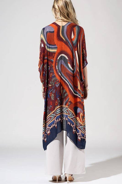 Pointillism Kimono