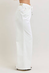 HW Featherweight Palazzo Rose Gold Trim W/ Elastic WB