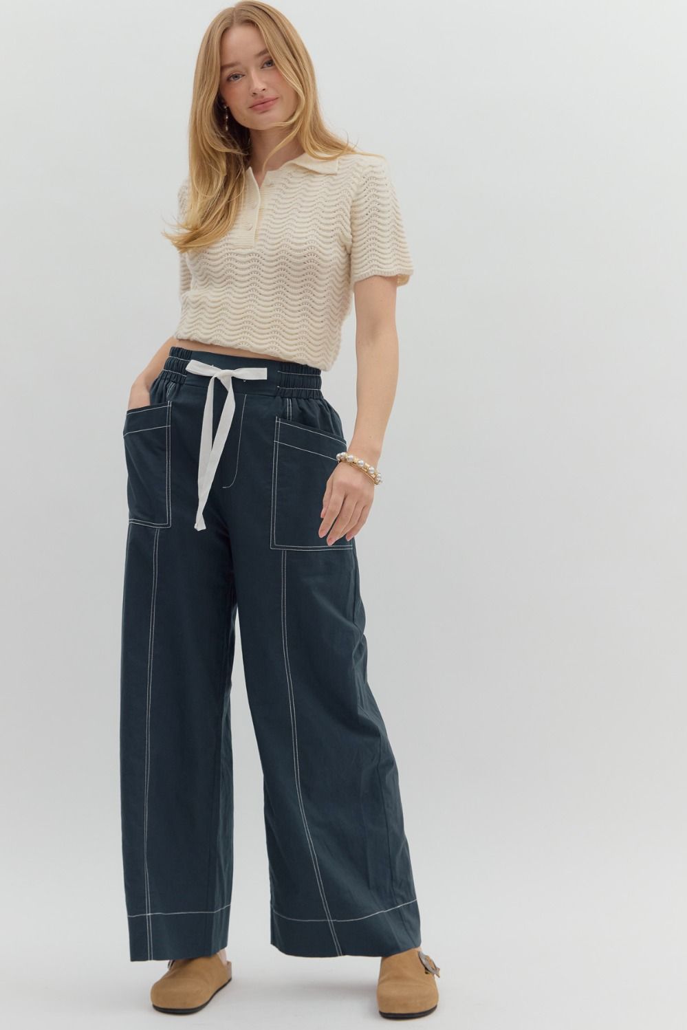 Everyday Utility Wide-Leg Pants