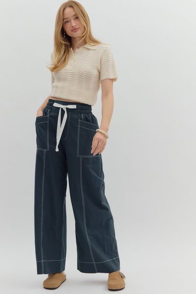 Everyday Utility Wide-Leg Pants